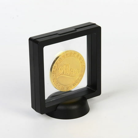 3 Pcs 3D Floating Display Case Storage Box Holder Frame Coin Show Jewelry Stand 3 Pcs 3D Floating Display Case Storage Box Holder Frame Coin Show Jewelry Stand